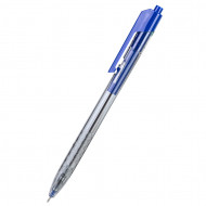Lodīšu pildspalva Deli Q01330, 0.7mm, automātiska, zila