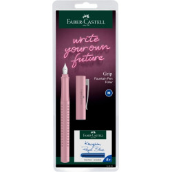 *Tintes pildspalva Faber-Castell Grip Harmony 2010, 0.7mm, rozā
