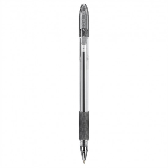*Lodīšu pildspalva Deli Arris, 0.7mm, melna