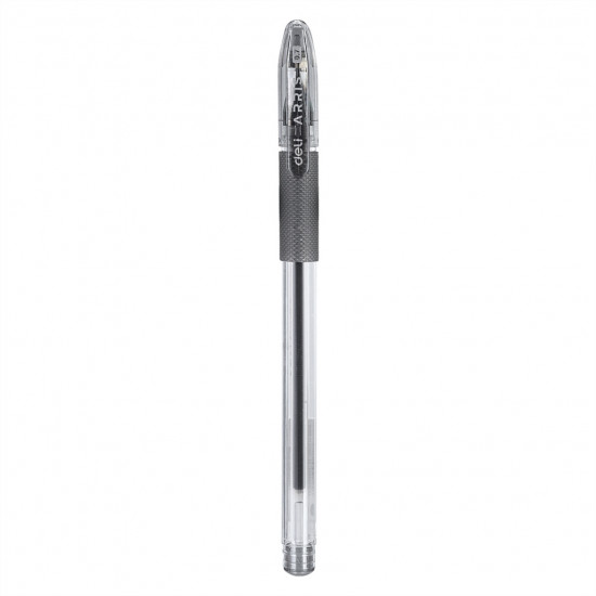 Lodīšu pildspalva Deli Arris, 0.7mm, melna