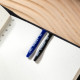 Gēla pildspalva Deli Every 0.5mm, ar korķīti, zila