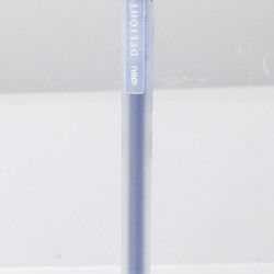 Gēla pildspalva Deli Delight, 0.5mm, automātiska, zila