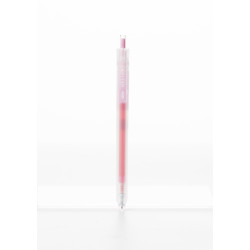 Ручка гелев. Deli EG118-PK розовые линия 0.5мм