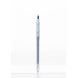 Gēla pildspalva Deli Delight, 0.5mm, automātiska, gaiši zila