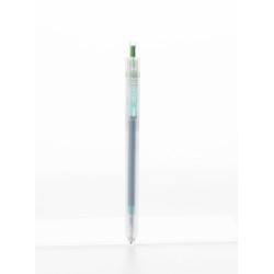 Ручка гелев. Deli EG118-GN зеленые линия 0.5мм