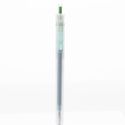 Gēla pildspalva Deli Delight 0,5mm, automātiska, zaļa