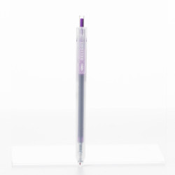 Gēla pildspalva Deli Delight 0,5mm, automātiska, violeta