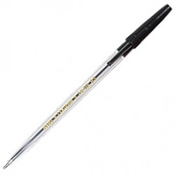 *Lodīšu pildspalva Centrum Pioneer, 0.5-0.7mm, melna