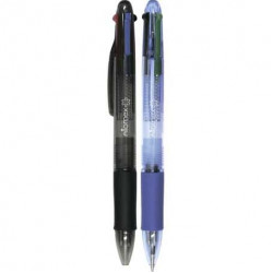 Lodīšu pildspalva Attomex, 0.7mm, 4 krāsas, automātiska