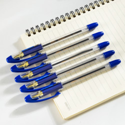 Lodīšu pildspalva Deli CQ40, 0.7mm, zila