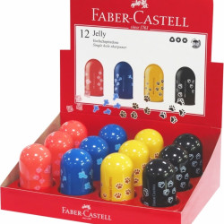 Zīmuļu asināmais Faber-Castell Jelly ar konteineru, 1 diametrs, asorti