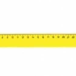 Lineāls deVente 30cm, neon asorti