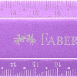 Lineāls Faber-Castell Sparkle 30cm, plastmasas, asorti