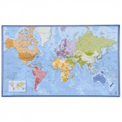 Galda segums Viquel Pasaules karte 59.5x36.5cm