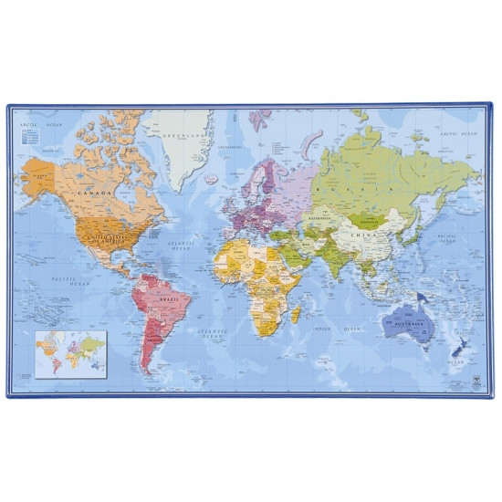 Galda segums Viquel, Pasaules karte, 59.5x36.5cm
