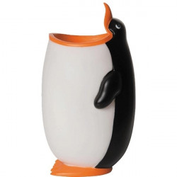 Подставка для пишущих принадлежностей "deVENTE. Penguin" 7x9x14 см, пластиковая, в форме пингвина