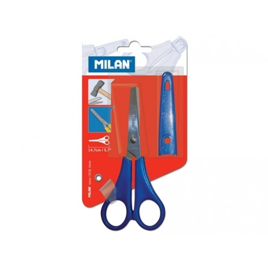 Ножницы Milan 15 cм, с пластиковой крышкой