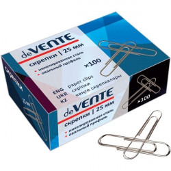 *Saspraudes deVente, Ø25mm, ovālas, 100gab/iep, sudraba