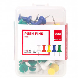 Push Pin Size 23mm, 1´´ ASST.