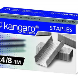 Скобы Kangaro 24, 8 цинк 1000тк в упаковке