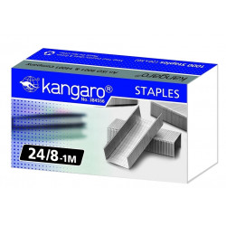 Скобы Kangaro 24, 8 цинк 1000тк в упаковке