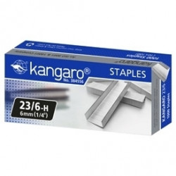 Скобы Kangaro 23, 6 цинк 1000тк в упаковке