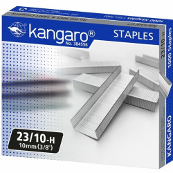 Скобы Kangaro 23, 10 цинк 1000тк в упаковке