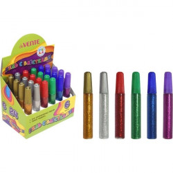 *Šķidrā līme ar spīdumiem deVENTE 10ml, asorti