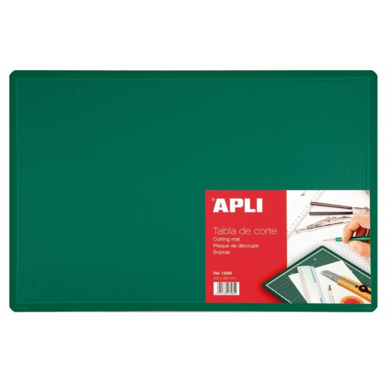 Коврик для резки Apli А3 450*300*2мм ПВХ, зелёный