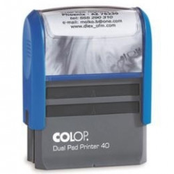 Корпус для печати Colop Printer 40 23x59mm, красный