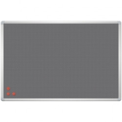 Tekstiiltahvel magnettahvel 2x3 90x120cm, alumiiniumraamiga (P)