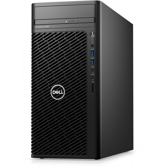 PC|DELL|Precision|3660|Business|Tower|CPU Core i7|i7-12700K|3600 MHz|RAM 32GB|DDR5|4400 MHz|SSD 512GB|Graphics card Nvidia RTX A4000|ENG|Windows 11 Pro|Colour Black|Included Accessories Dell Optical Mouse-MS116 - Black,Dell Wired Keyboard KB216 Black|N012