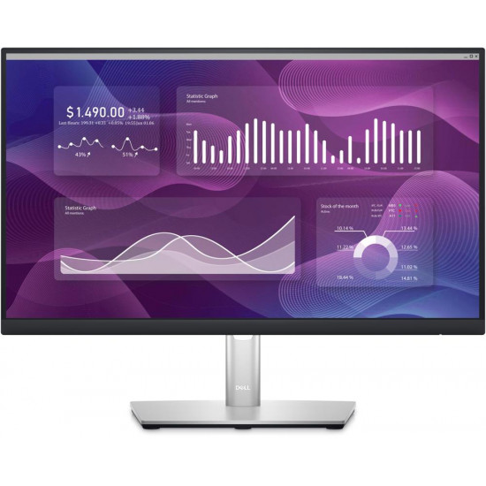 LCD Monitor|DELL|P2223HC|21.5"|Panel IPS|1920x1080|16:9|Matte|5 ms|Swivel|Pivot|Height adjustable|Tilt|210-BDFR
