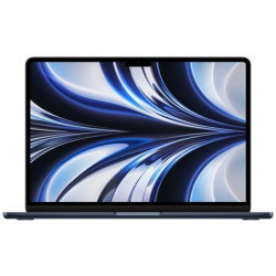 Notebook|APPLE|MacBook Air|MLY43RU/A|13.6"|2560x1664|RAM 8GB|SSD 512GB|8-core GPU|ENG/RUS|macOS Monterey|Midnight|1.24 kg|MLY43RU/A