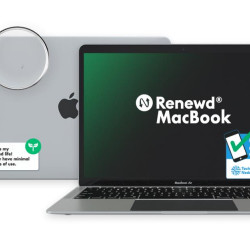 Notebook|RENEWD|MacBook Air|1600 MHz|13.3"|2560x1600|RAM 8GB|SSD 256GB|Intel UHD Graphics 617|Integrated|ENG|macOS Mojave|Silver|1.25 kg|RND-MVFL2