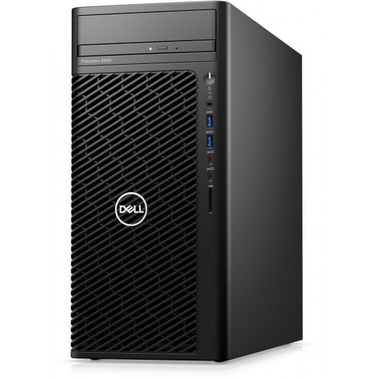 PC|DELL|Precision|3660|Business|Tower|CPU Core i7|i7-12700|2100 MHz|RAM 32GB|DDR5|4400 MHz|SSD 512GB|Graphics card Nvidia RTX A2000|12GB|EST|Windows 11 Pro|Colour Black|Included Accessories Dell Optical Mouse-MS116 - Black,Dell Wired Keyboard KB216 Black|