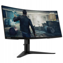 Monitor|LENOVO|G34w-10|34"|Gaming/Curved/21 : 9|Panel VA|3440x1440|21:9|144Hz|Matte|4 ms|Height adjustable|Tilt|Colour Black|66A1GACBEU