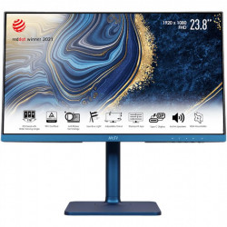 LCD Monitor|MSI|Modern MD241P Ultramarine|23.8"|Panel IPS|1920x1080|16:9|75Hz|5 ms|Speakers|Swivel|Pivot|Height adjustable|Tilt|MODERNMD241PULTRAMARINE