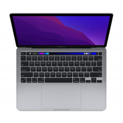 Notebook|APPLE|MacBook Pro|13.3"|2560x1600|RAM 16GB|SSD 256GB|Integrated|ENG|macOS Monterey|Space Gray|1.4 kg|Z16R0009V