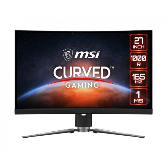LCD Monitor|MSI|MPG ARTYMIS 273CQR|27"|Gaming/Curved|Panel VA|2560x1440|16:9|1|Matte|1 ms|Swivel|Height adjustable|Tilt|Colour Black|MPGARTYMIS273CQRXQD
