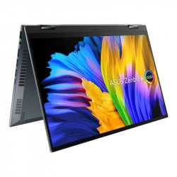 Notebook|ASUS|ZenBook Flip|UP5401EA-KN123W|CPU i7-1165G7|2800 MHz|14"|Touchscreen|2880x1800|RAM 16GB|DDR4|SSD 512GB|Intel Iris Xe Graphics|Integrated|ENG|Windows 11 Home|Grey|1.4 kg|90NB0V41-M004C0