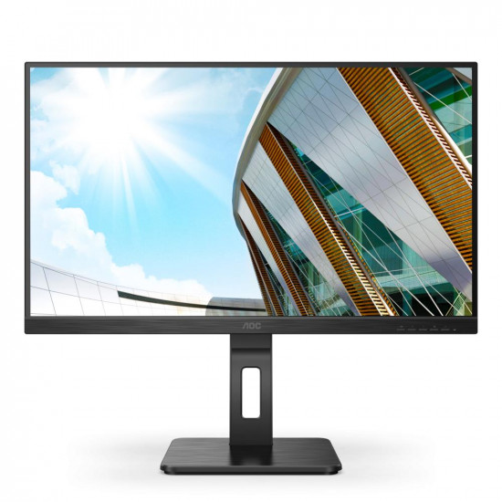 LCD Monitor|AOC|U27P2CA|27"|Panel IPS|3840x2160|16:9|60Hz|Matte|4 ms|Speakers|Swivel|Pivot|Height adjustable|Tilt|U27P2CA