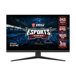 LCD Monitor|MSI|Optix G251F|24.5"|Gaming|Panel IPS|1920x1080|16:9|165Hz|Matte|1 ms|Tilt|Colour Black|OPTIXG251F