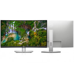 LCD Monitor|DELL|S3221QSA|31.5"|Business/4K/Curved|Panel VA|3840x2160|16:9|60Hz|Matte|4 ms|Speakers|Height adjustable|Tilt|Colour Silver|210-BFVU