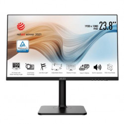 LCD Monitor|MSI|MODERN MD241P|23.8"|Business|Panel IPS|1920x1080|16:9|75Hz|Matte|5 ms|Speakers|Swivel|Pivot|Height adjustable|Tilt|Colour Black|MODERNMD241P